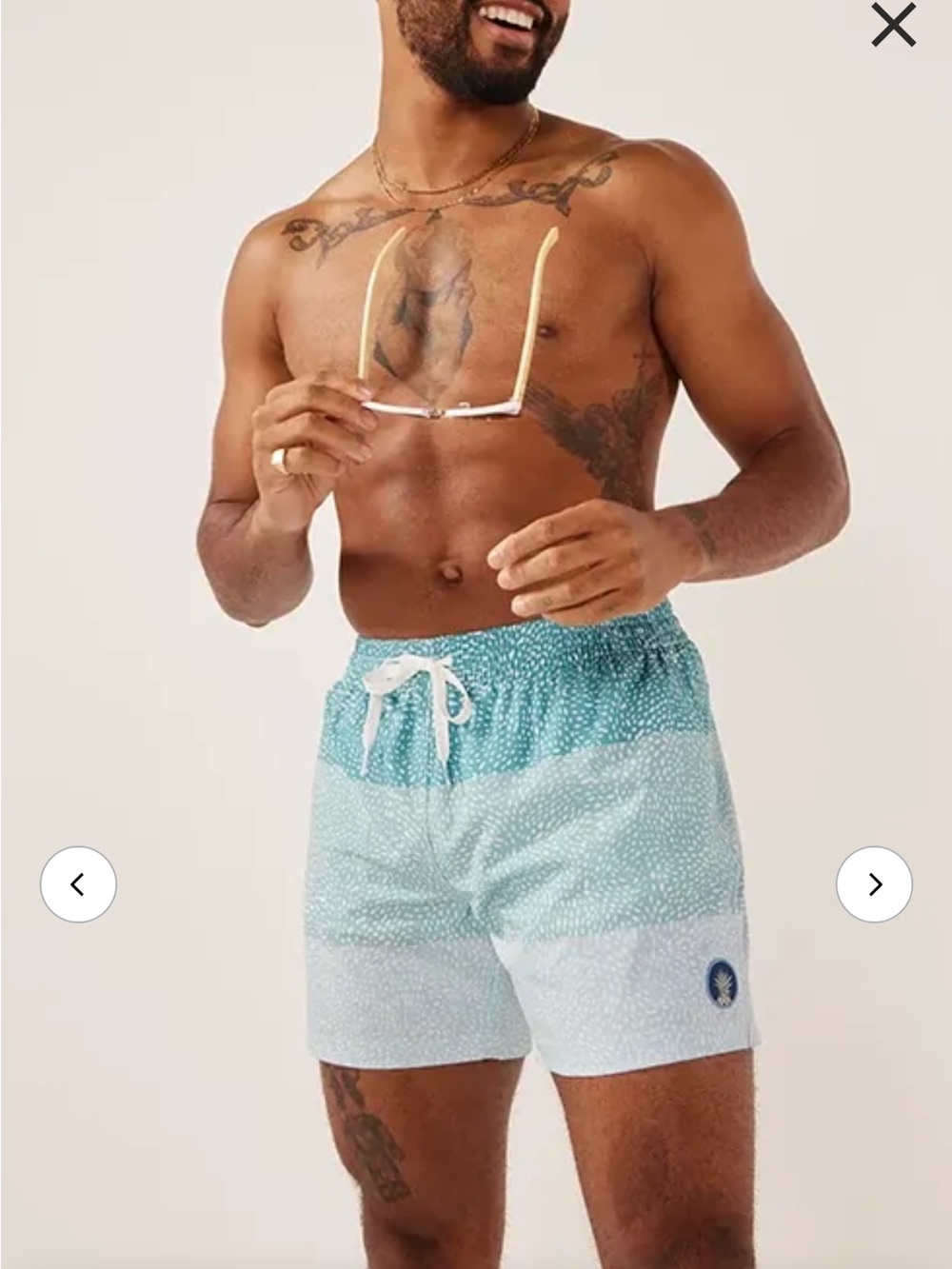 chubbies polka dot blue Swim Shorts